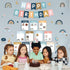 Happy Birthday Bulletin Board Decoration, Rainbow Classroom Birthday Cutouts Chart Poster for Wall Decor