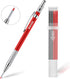Enhon 2mm Mechanical Carpenter Pencil Set with 12 Marker Refills and Sharpener for Woodworking Marking