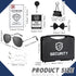 7 Set Mepase Pcs Ring Wedding Bearer Security Include Ring Bearer Box ID Badge Holder Sunglass Acoustic Earpiece Tube