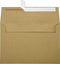 LUXPaper A8 Invitation Envelopes, Peel & Press, 5 1/2" x 8 1/8", Grocery Bag Brown, 70lb. Text, 50 Qty
