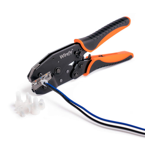Wirefy 280 PCS Closed End Crimp Connectors, Wire End Caps for 22-10 Gauge