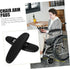 STOBOK 2pcs Armrest Cushions for Wheel Chair Gaming Chair, Office Chair Replacement Arm Pad Cover