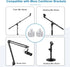 2 Pack 5/8" 1/4" Mic Stand Adapter, Female to Male Screw Thread Adapter for Microphone Stand, Camera Monitor, Tripod