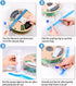 OVV3D 44pcs Filament Storage Bags, 3D Printer Vacuum Sealed Kit with 20pcs Desiccant and Hand Pump