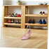 2 Closet Uonlytech Pcs Stainless Steel Shoe Display Stands Stylish Organizer Holders for High Heels and Sandals
