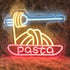 12.9" 10.4" Pasta Neon Sign Italian Pasta Decor Italian Pasta Restaurant Decorations Food Neon Sign Pasta Party