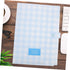 Portable File Holder Binder Folder, Blue, A6, A4, Easy to Use, Organizes Paper