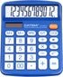 CATIGA Desktop Calculator 12 Digit with Large LCD Display, Solar and Battery Dual Power for Office