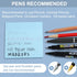 Sticky Tabs 1050PCS Morandi Book Tabs with Marker, Transparent Sticky Notes for Book Annotation Aesthetic Supplies