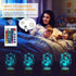 3D 16 FULLOSUN Lion Night Light, King Lion Gift Illusion Lamp for Kids Bedside Lamp with Remote Control Color Changing