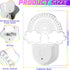 2 8 Rossesay Pcs Rainbow Night Light for Kids Plug into Wall Color Changing Baby Rainbow Night Light with Dusk to Dawn