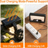 3 360 Magnetic Solar Motion Sensor Outdoor Lights, Installation Methods, Dual Solar/USB Charging, Wide-Angle Rotatable