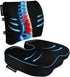 assountgh Seat Cushion &Office Chair Cushion,Lumbar Support Pillow for Office Chair,Ergonomic Memory Foam