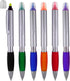 SyPen Ballpoint Pen with Highlighter, Chisel Tips, Pack of 12