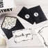 Quera 24 6 4 Inches Pcs Black Bow Thank You Cards Greeting Cards with Envelope for Baby Shower Invitations Bridal