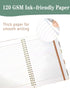 Spiral Journal Notebook, A5 Cute Notebooks for Work & Note Taking, College Ruled Hardcover, 60 Pages (Cute Chicken)
