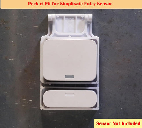 Crvicv Setup, (2 Pack) Garage Door Bracket Compatible with SimpliSafe Entry Sensor, Easy Durable Build, Pre-Installed