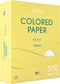Alitte Colored Paper 500-Sheets - Yellow Paper, 8.5 x 11 Colored Printer