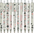 Maydahui 42PCS Cute Milk Cow Gel Pen, Cartoon Animal Pens, Retractable Printing Pen, Black Ink for Office Supply