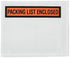 Packing List Envelopes 4.5"x5.5" Pouches Invoice Enclosed Adhesive Bags, Pack of 1000, Clear