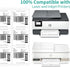 InpourPack 100 6 3-1/3" 4" 6 (600 Sheets up Labels, Shipping Address Labels x for Laser & Inkjet and Copier Printer, up