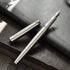 HongDian Stainless Steel Fountain Pen, Iridium Fine Point with Converter and Metal Pen Box