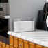 Countertop,11 Acrylic Clear Paper Towel Dispenser Long Multifold Paper Towel Dispenser and Napkin Dispenser