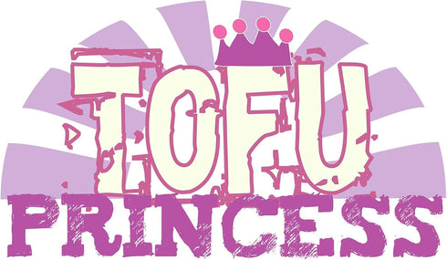 CafePress Tofu Princess Folded Greeting Card - Premium Matte Finish