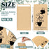 ReliThick 100 Sets Wedding Favors Bulk - 100 Kraft Paper Envelopes, 100 Thank You Cards, 100 Organza Bags (No Tea)