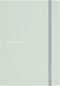 Maruman MNEMOSYNE A5 Journal Notebook, 8.5 x 6.02 Inches, 120 Pages, Mint Green, Hard Cover