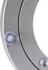 ChiweiJ (4 inches*H8.5MM) Heavy Duty Aluminium Alloy Rotating Bearing Plate, Round Table Turntable for Dining Cake