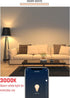 A19 Bulb Energizer Connect Smart LED Warm White Light with Voice Control and Remote Access Through Your Smartphone |