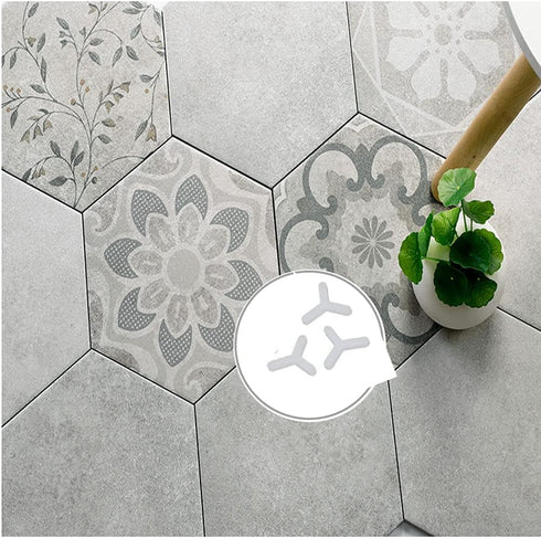 Tile Spacers - Wall Floor Plastic Y Type Tiling Tools, 3mm White, 1000pcs