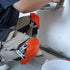 15-431 Ultraflex Non-Skid Premium Protective Gear, Flexible Design Plastic Kneepad, Orange