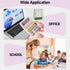 Electronic Calculator, 12 Digits Large LCD Display, Pink Basic Desktop Calculator with Big Buttons