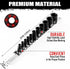 11PCS Female Torx Socket Set with Rail, E-Torx Socket Set for 1/4" and 3/8" Drive, E4 - E20