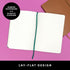 PAPERAGE Blank Journal Notebook, Burgundy, 160 Pages, Medium 5.7 x 8 inches, 100 gsm Thick Paper