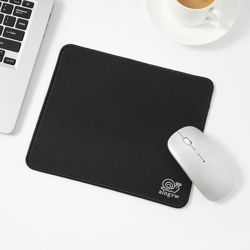 Snail Mouse Pad, Cute Square Mousepad, 9.5 X 7.9 Inch Waterproof Non-Slip Rubber Mouse Pad for Home, Office.