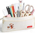 Mangpung 7Pcs Set Beige Cute Cat Stationery Gifts School Supplies Kawaii Japanese Stationery Christmas Birthday GIFS