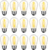 15 Pack Dimmable LED S14 Replacement Light Bulbs, 1W Vintage Edison, E26 Base, 2200K Warm White