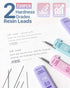 Four Candies Mechanical Pencil Set with 0.5 & 0.7mm Lead Refills, 29-Count Pack with Case