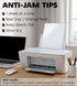 95% 20 8.5x11 Clear Sticker Paper for Inkjet Printer and Laser Sheets, Transparent Sticker Paper, Printable Vinyl