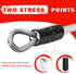 1/8inch 4/6/10/15FT (1 Pack) Stainless Steel Security Cable Luggage Lock Safety Wire Flexible Steel Wire Rope