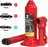 BIG RED T90203C Torin Welded Car Bottle Jack with Vertical and Horizontal Usage - Capacity 2 Ton (4,000 LBs), Red