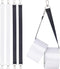 GORGECRAFT 4Pcs Electrical Tape Holder Strap, Nylon Belt with Swivel Hooks for Ropes, Wires, Tape Storage Organizer