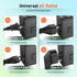 Universal Travel Adapter International Plug, European Travel Plug Adapter, All-in-one Power Adapter with USB