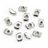 160 Pieces T Nuts 2020 Series, M3 M4 M5 Hammer Head Fastener Nut for Aluminum Profile