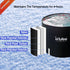 29.5" 21.6") Portable Adult Soaking Bathtub - Folding Cold Plunge Tub Barrel Bath Shower (Dia x H
