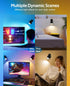 12RGB 3CCT Dimmable Afyuol LED Wall Sconce, Wireless Battery Operated Wall Sconce with Rechargeable Battery Operated