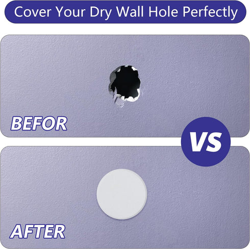 Wall Protector Round, 3 1/4 in, 10 Pack Doorknob Shield Guard with Self Adhesive Sticker, HOME MASTER HARDWARE